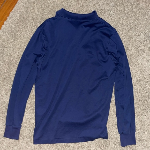 Mens Polo Classic Colored Long Sleeve Shirt - Picture 2 of 3